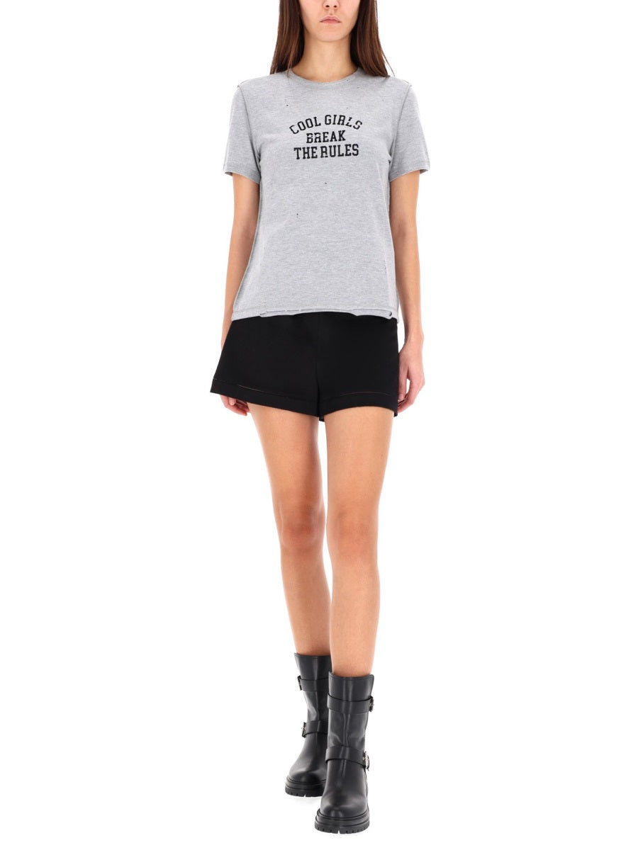 DOLCE & GABBANA Elegant Women's Mini T-Shirt for FW25