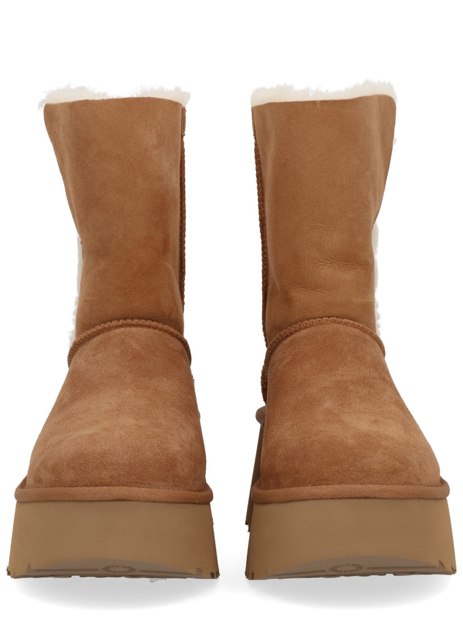 UGG Women's Classic Twinface Leather Boots