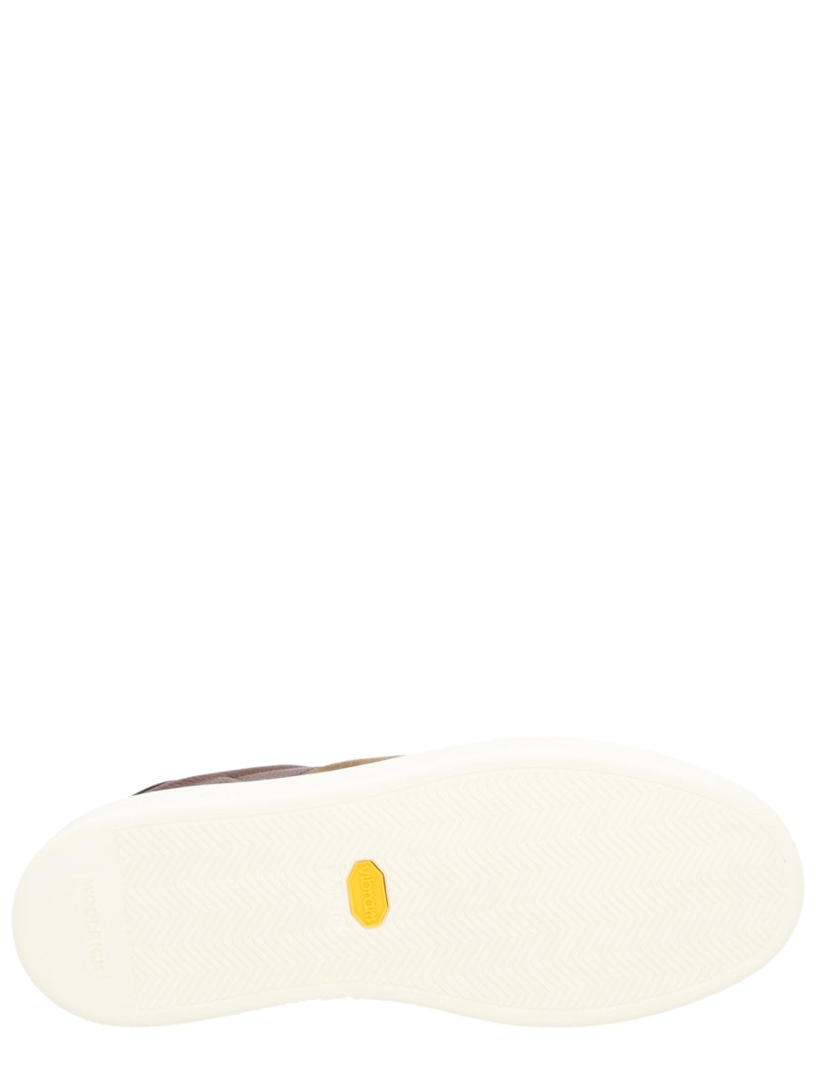 WOOLRICH Men's Premium Leather Sneakers