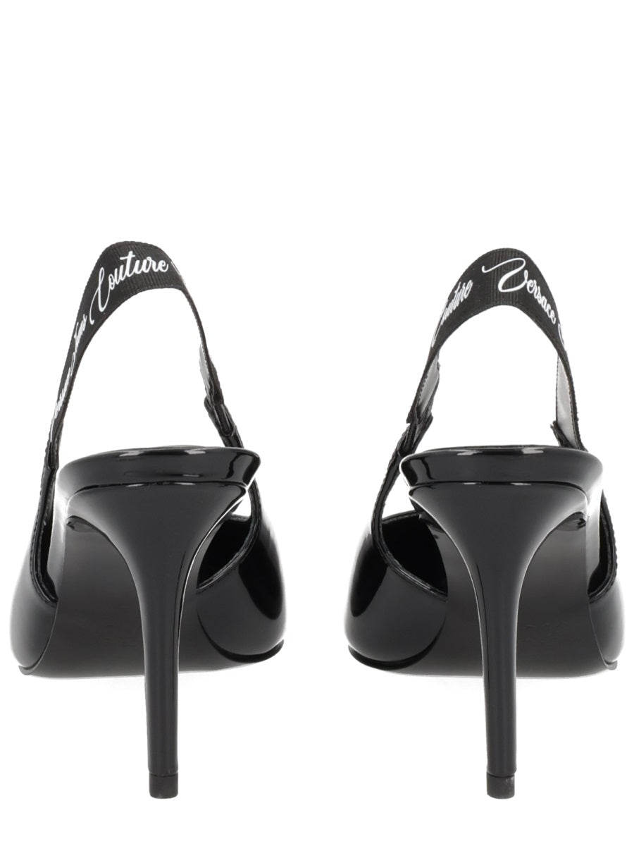 VERSACE JEANS COUTURE Elegant 85MM Heeled Sandals