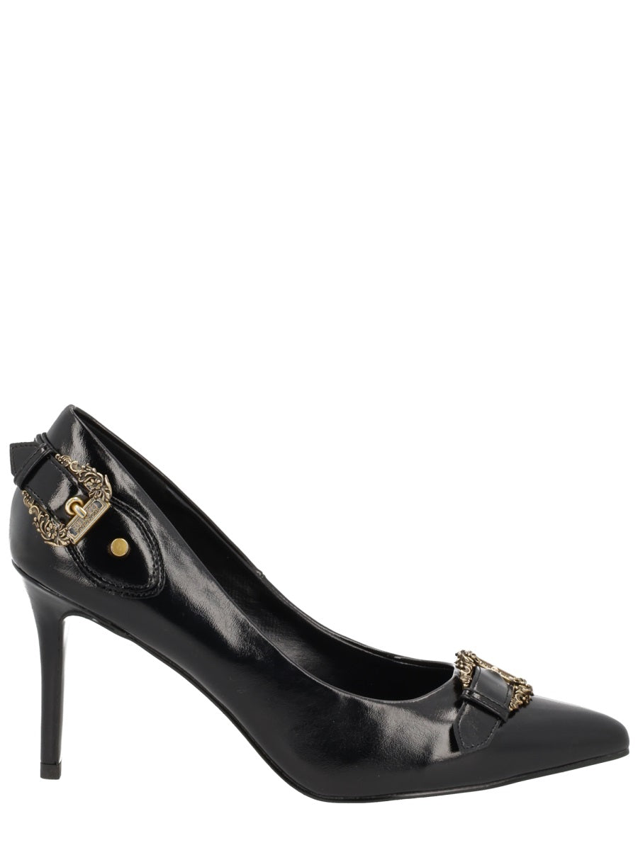 VERSACE JEANS COUTURE Elegant 85MM Heeled Footwear