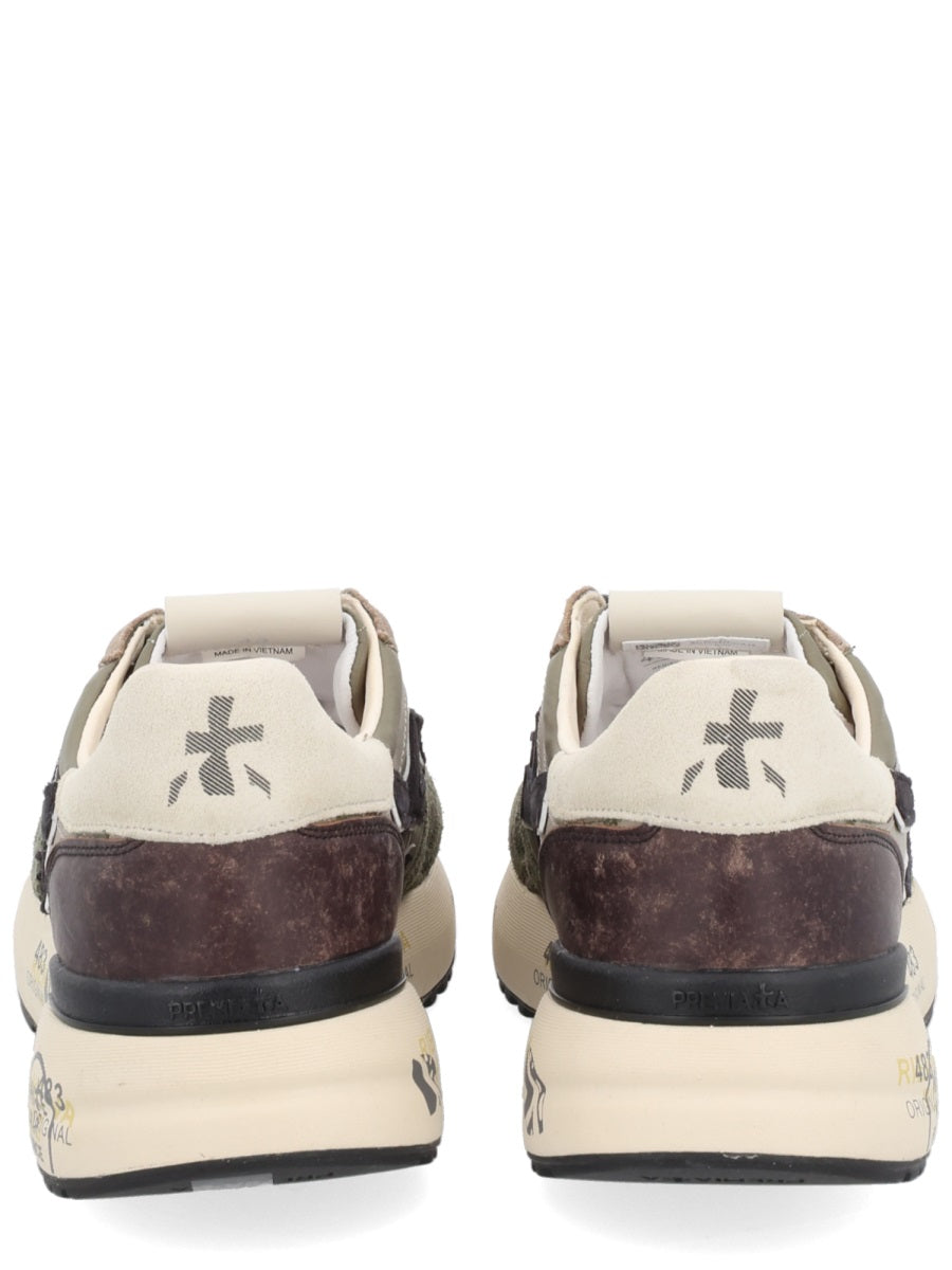 PREMIATA Men's Premium Leather Sneakers