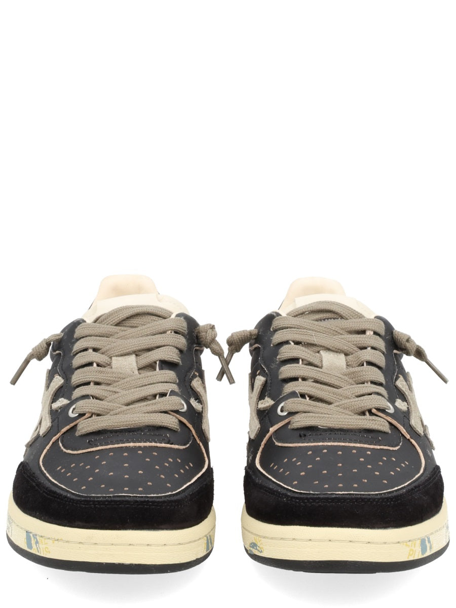 PREMIATA Men's Premium BASKET Clay Sneakers