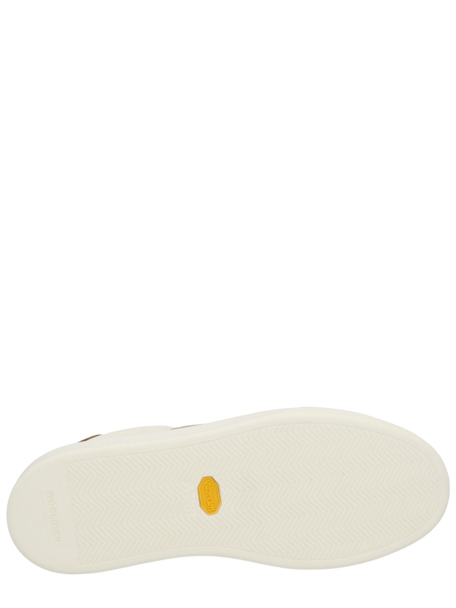 WOOLRICH Men's Leather Sneakers - FW25 Collection