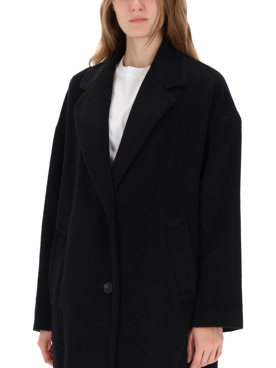 GOLDEN GOOSE Elegant Wool Blend Trench Coat for Women