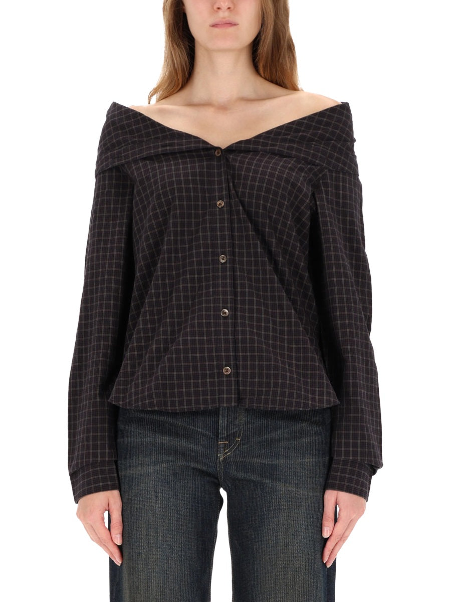 OUR LEGACY Lumberjack Check Women's Shirt - FW25