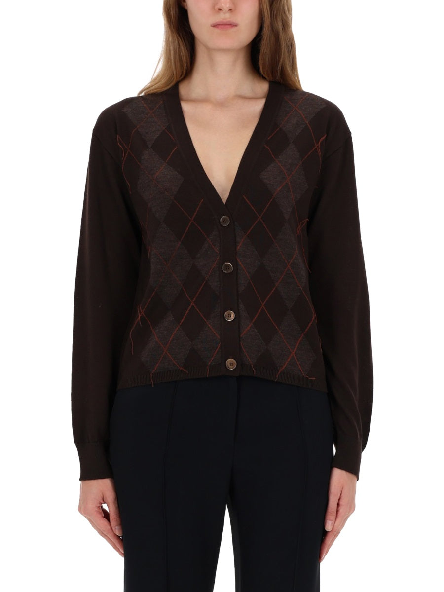 OUR LEGACY Argyle Knit Sweater - Women’s FW25 Collection