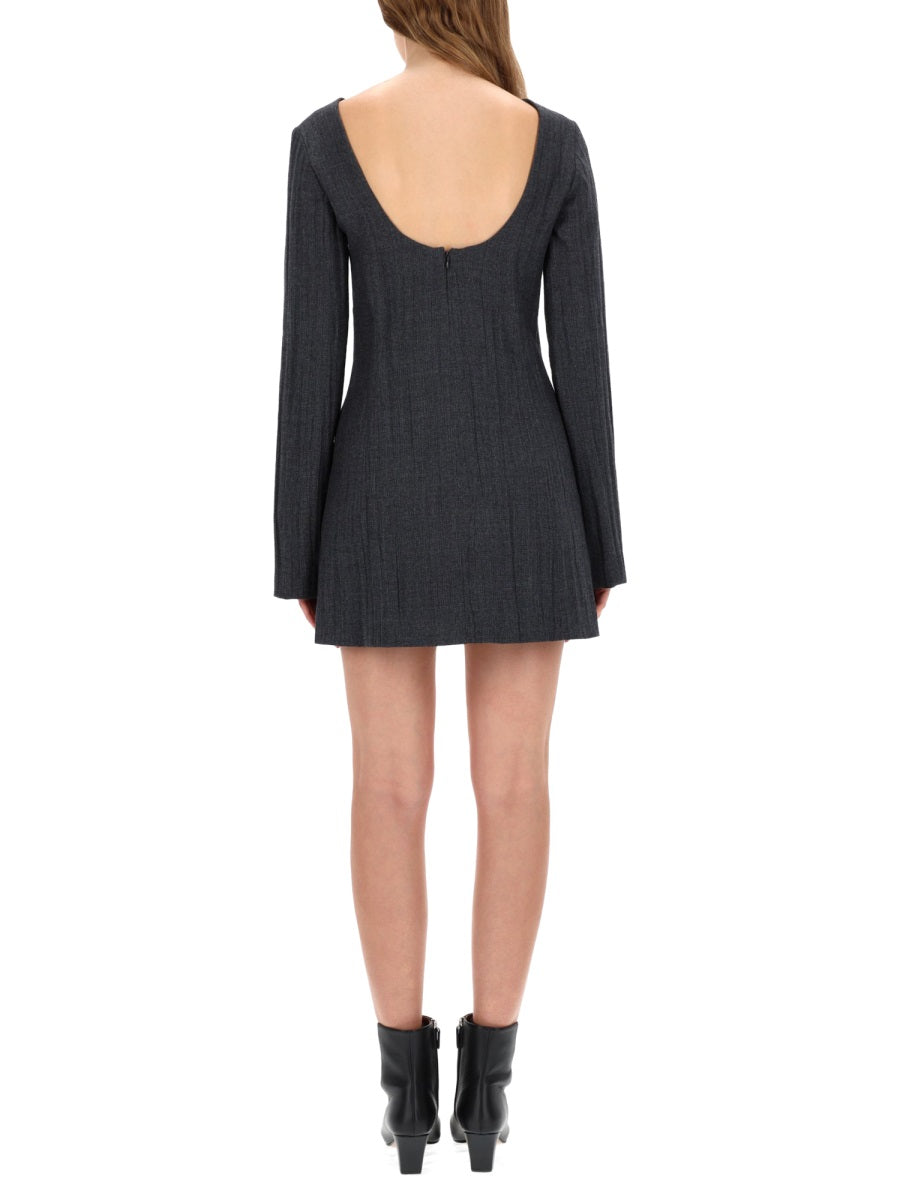 OUR LEGACY Elegant Plisse Mini Dress