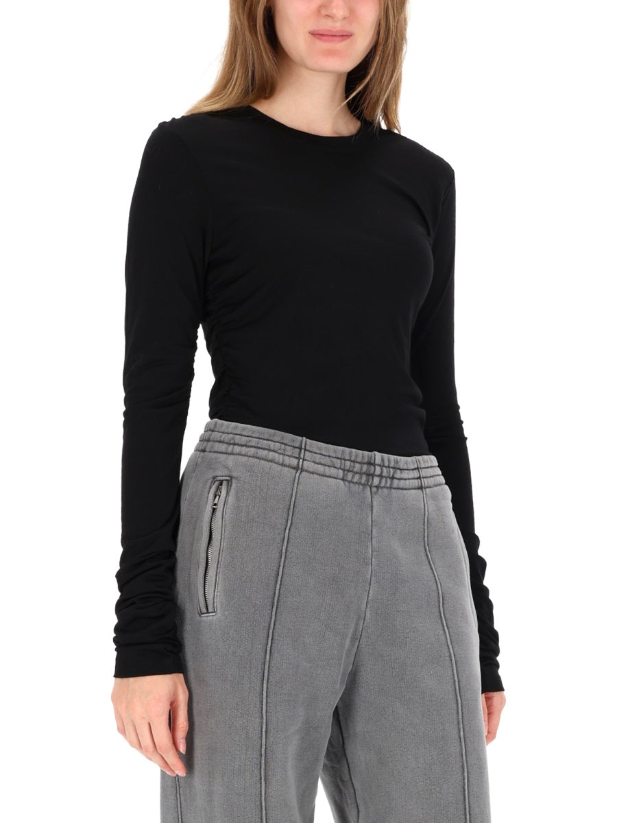 OUR LEGACY Elegant Wool Blend Jersey T-Shirt