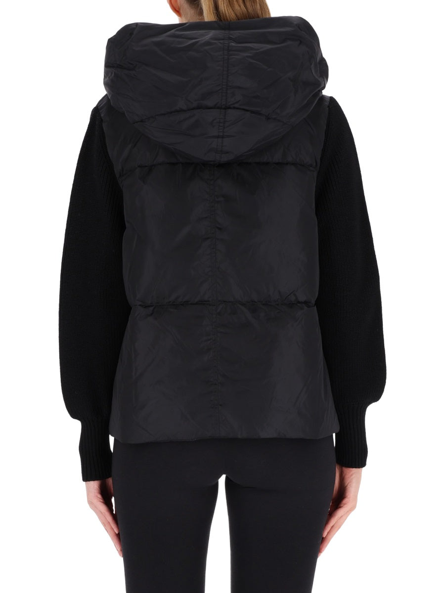 CANADA GOOSE Women's Essential Sweatshirt with Knit Sleeves
