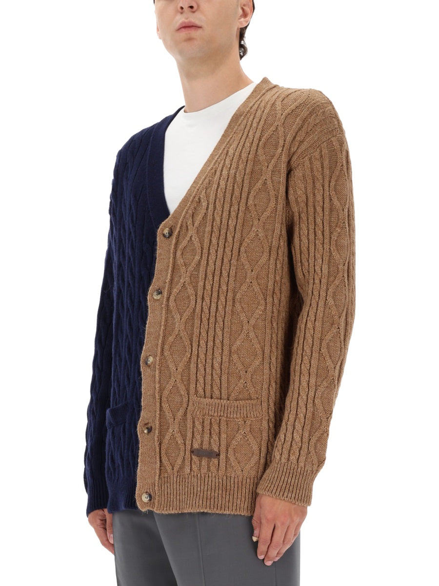 MOSCHINO Cozy Alpaca Blend Sweater for Men - Fall/Winter 2025