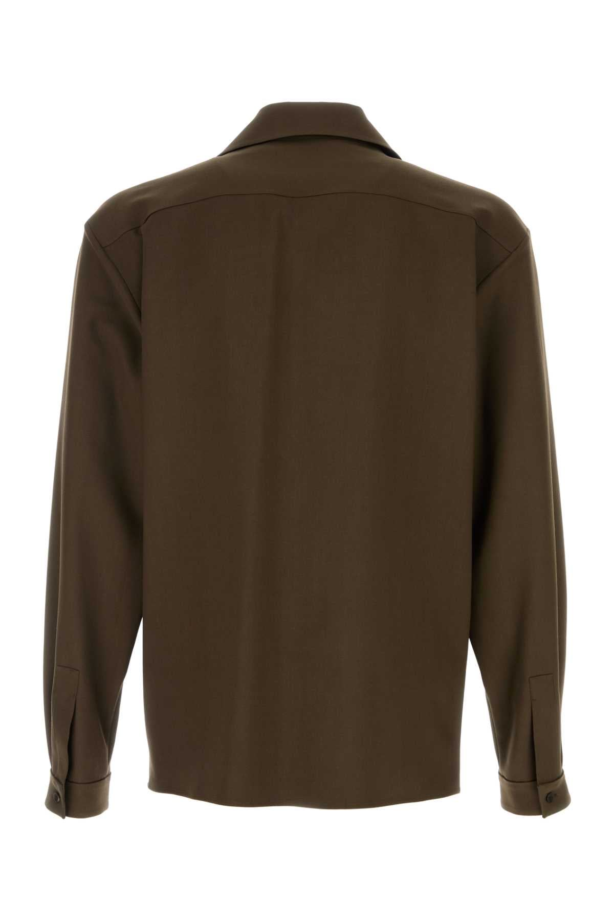 THE ROW Men's Wool Kanta Shirt