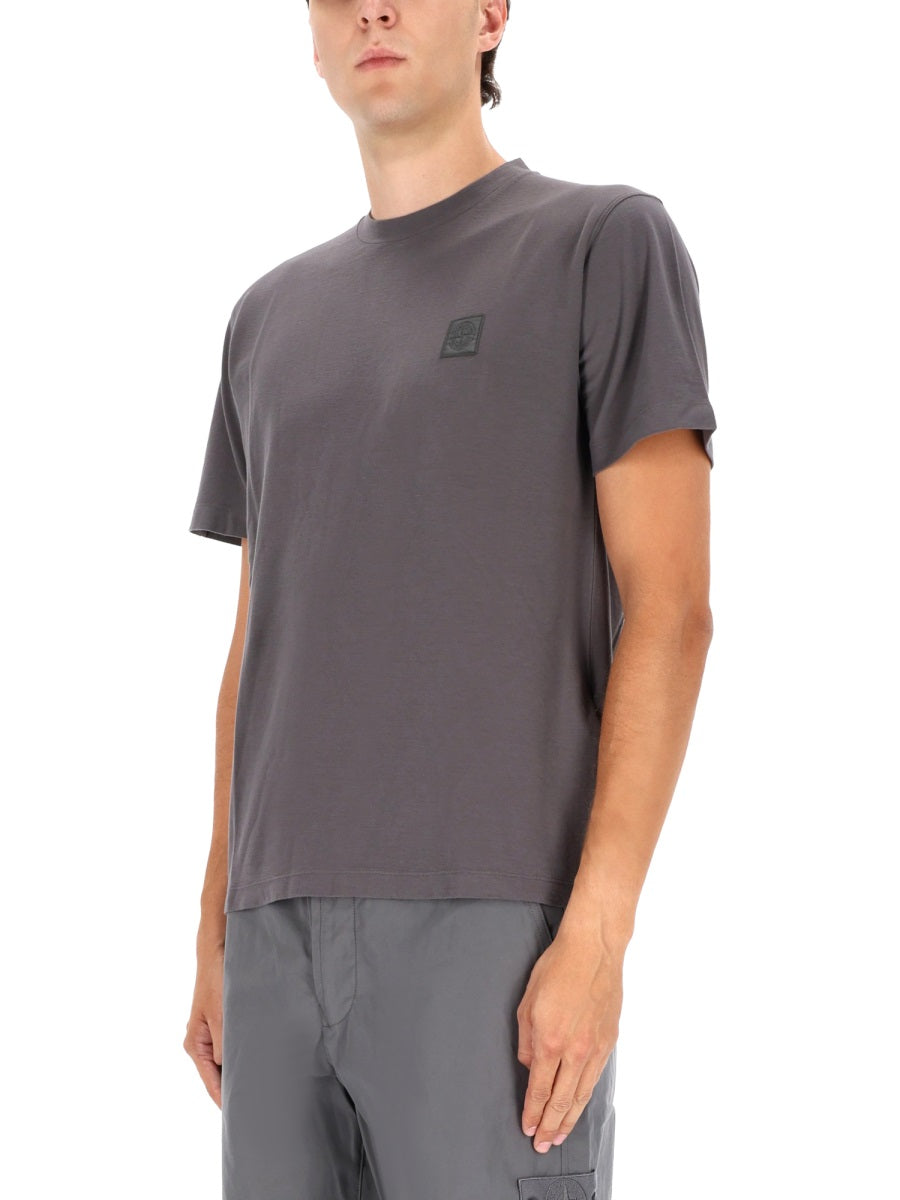 STONE ISLAND Classic Cotton T-Shirt for Men