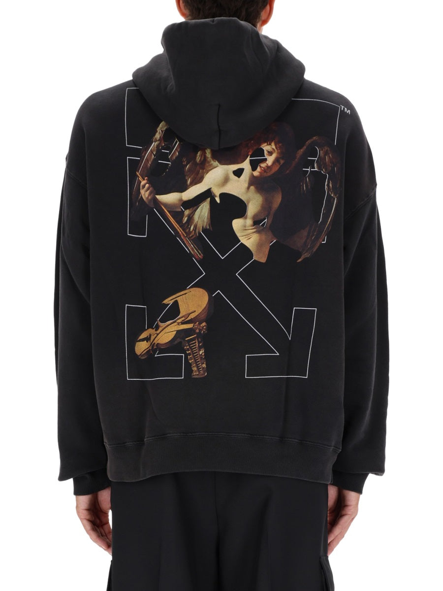 OFF-WHITE Elevated Cotton Sweatshirt for Men
