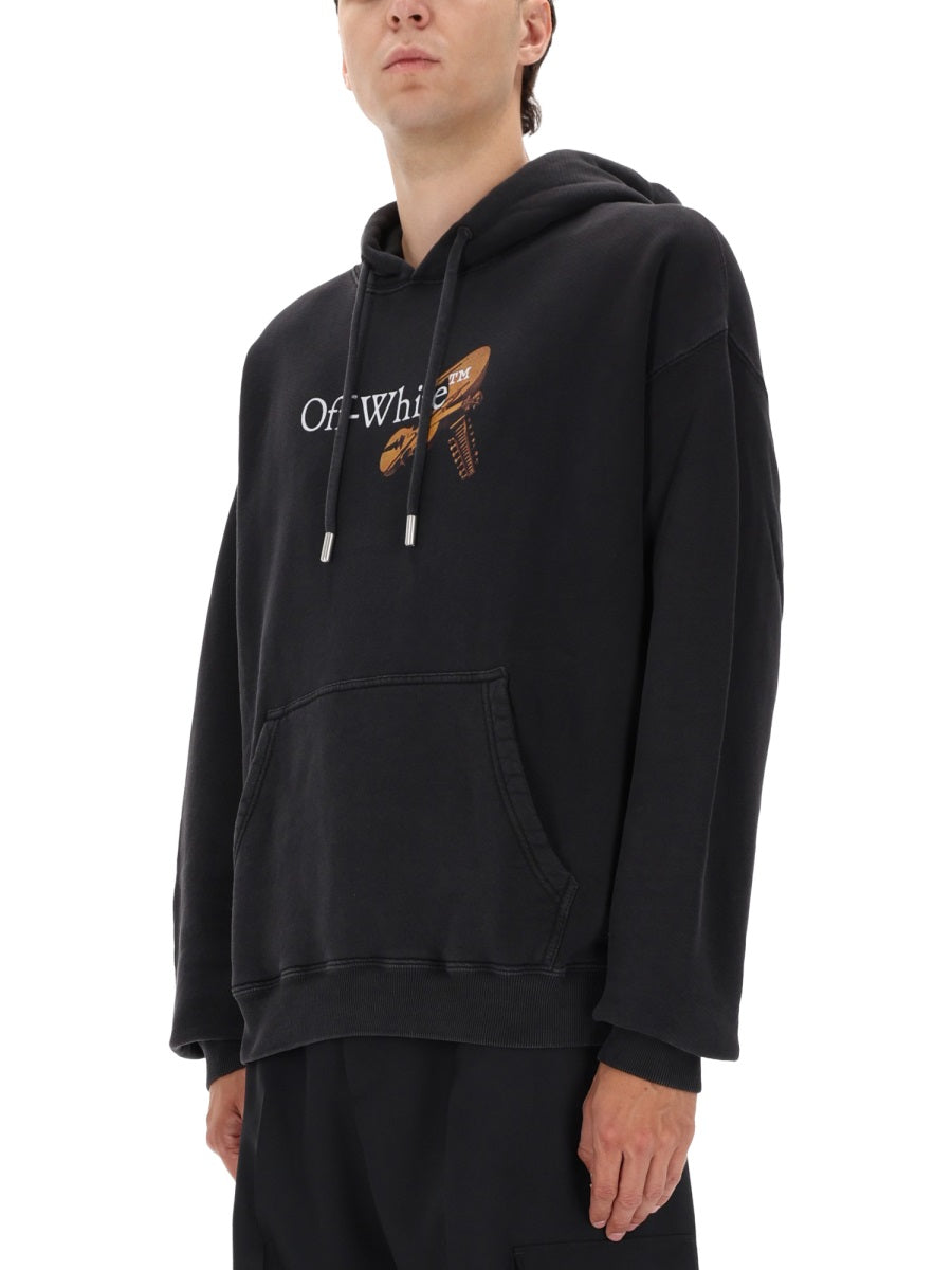 OFF-WHITE Elevated Cotton Sweatshirt for Men