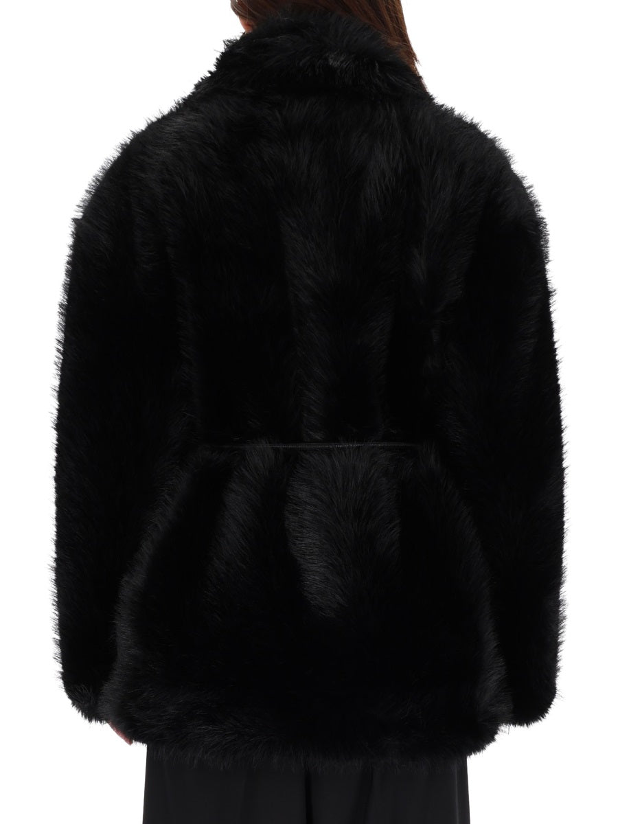 SPORTMAX Ecofur Mini Jacket - Size S