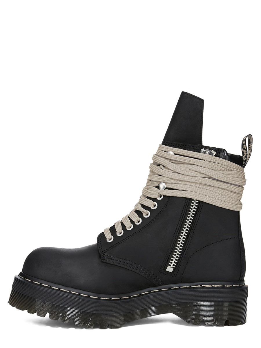 DR. MARTENS X RICK OWENS Quad Sole Steel Toe Boot