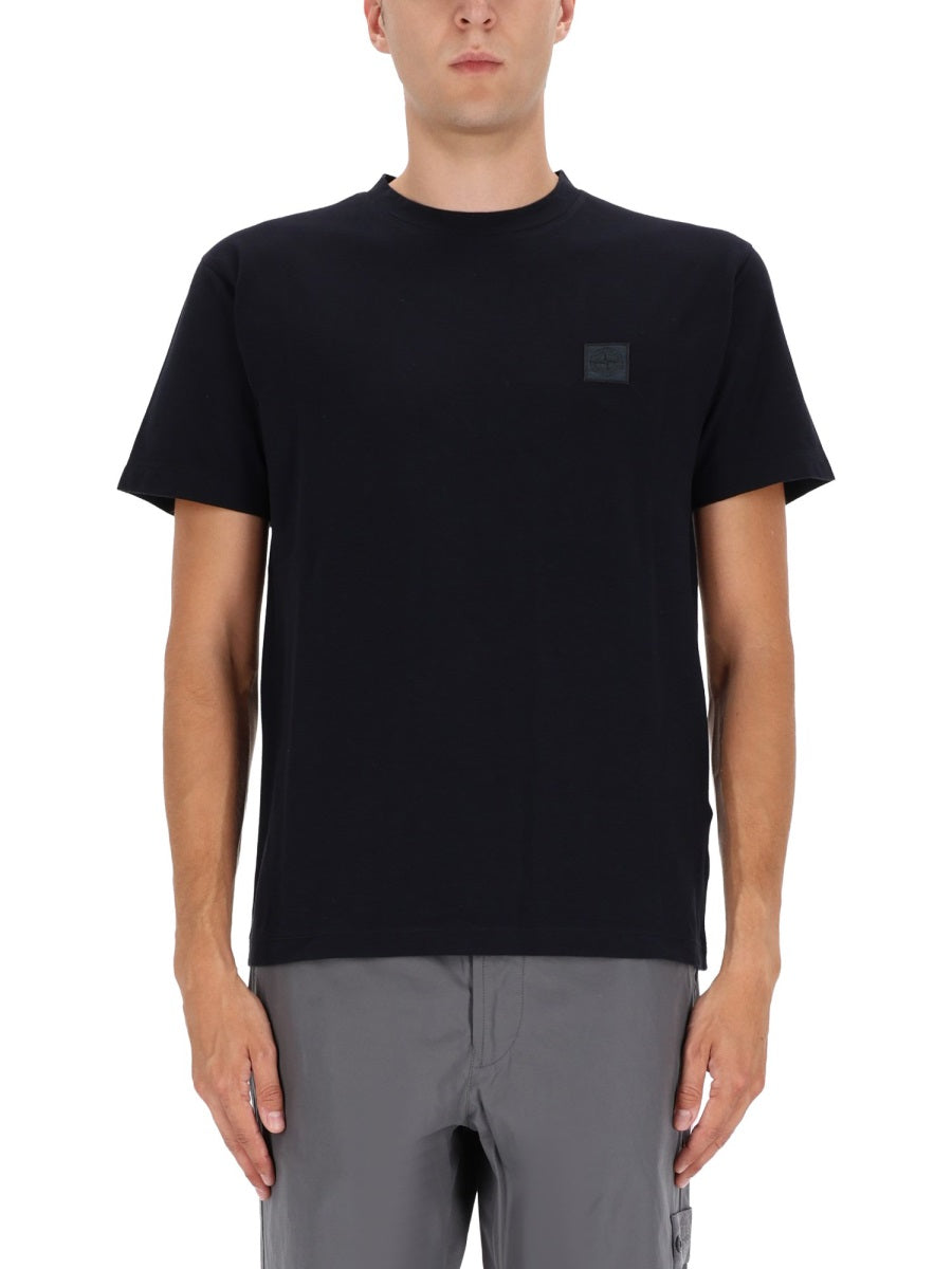 STONE ISLAND Iconic Cotton T-Shirt for Men - FW25