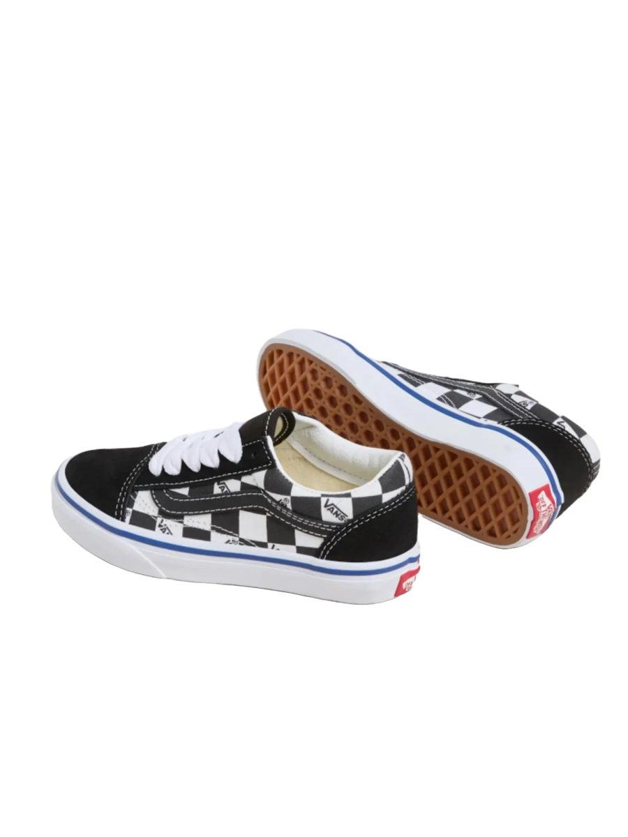 VANS Old Skool Logo Check Sneakers for Kids