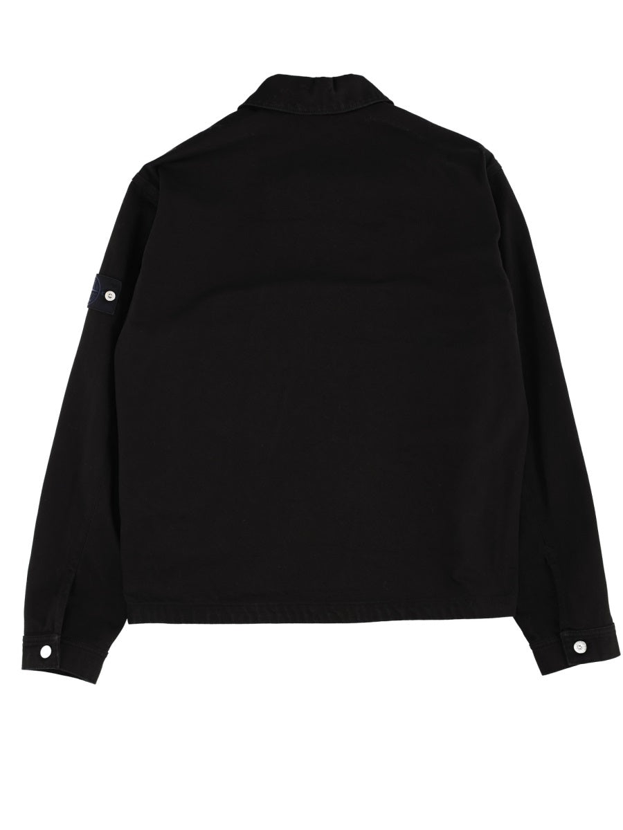 STONE ISLAND Premium Denim Jacket for Men - Fall/Winter 2025