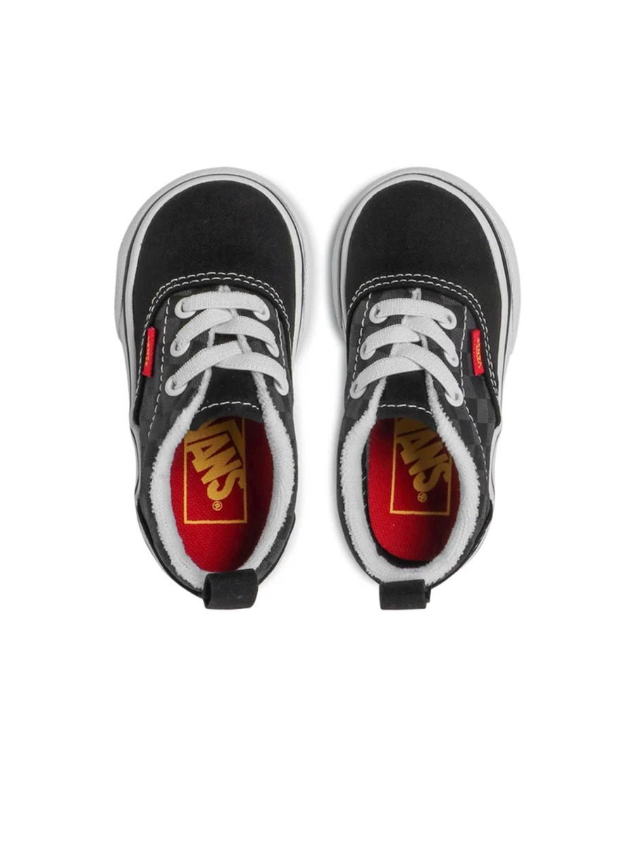 VANS Mini Era Elastic Lace Sneakers with Flame Logo
