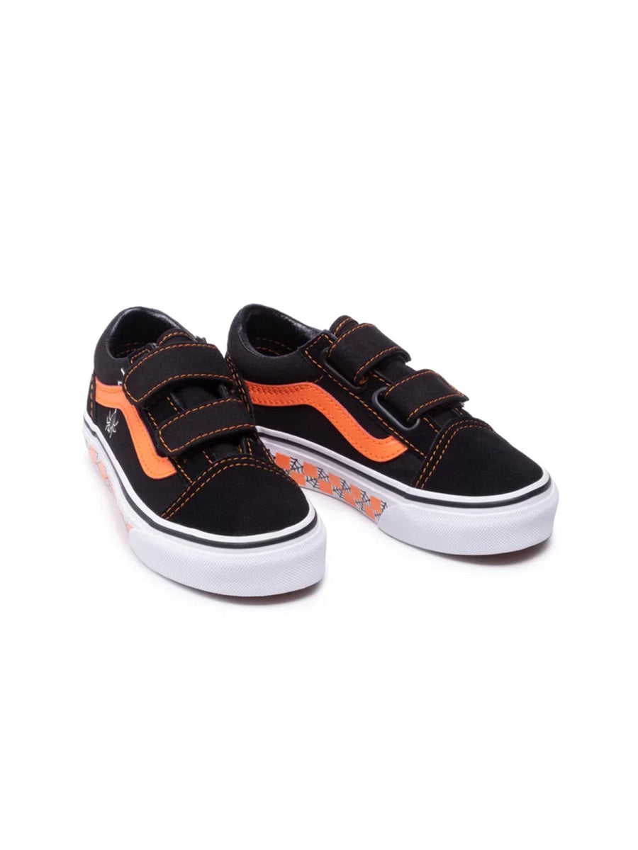 VANS Mini Checkerboard Glow Sneakers for Kids