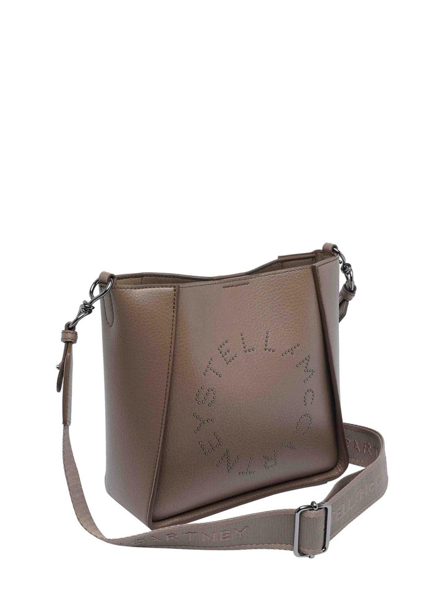 STELLA McCARTNEY Logo-Embellished Mini Shoulder Bag (23 CM X 23 CM X 8 CM)