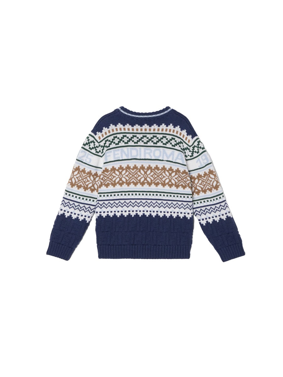 FENDI Mini Norwegian Choker for Girls