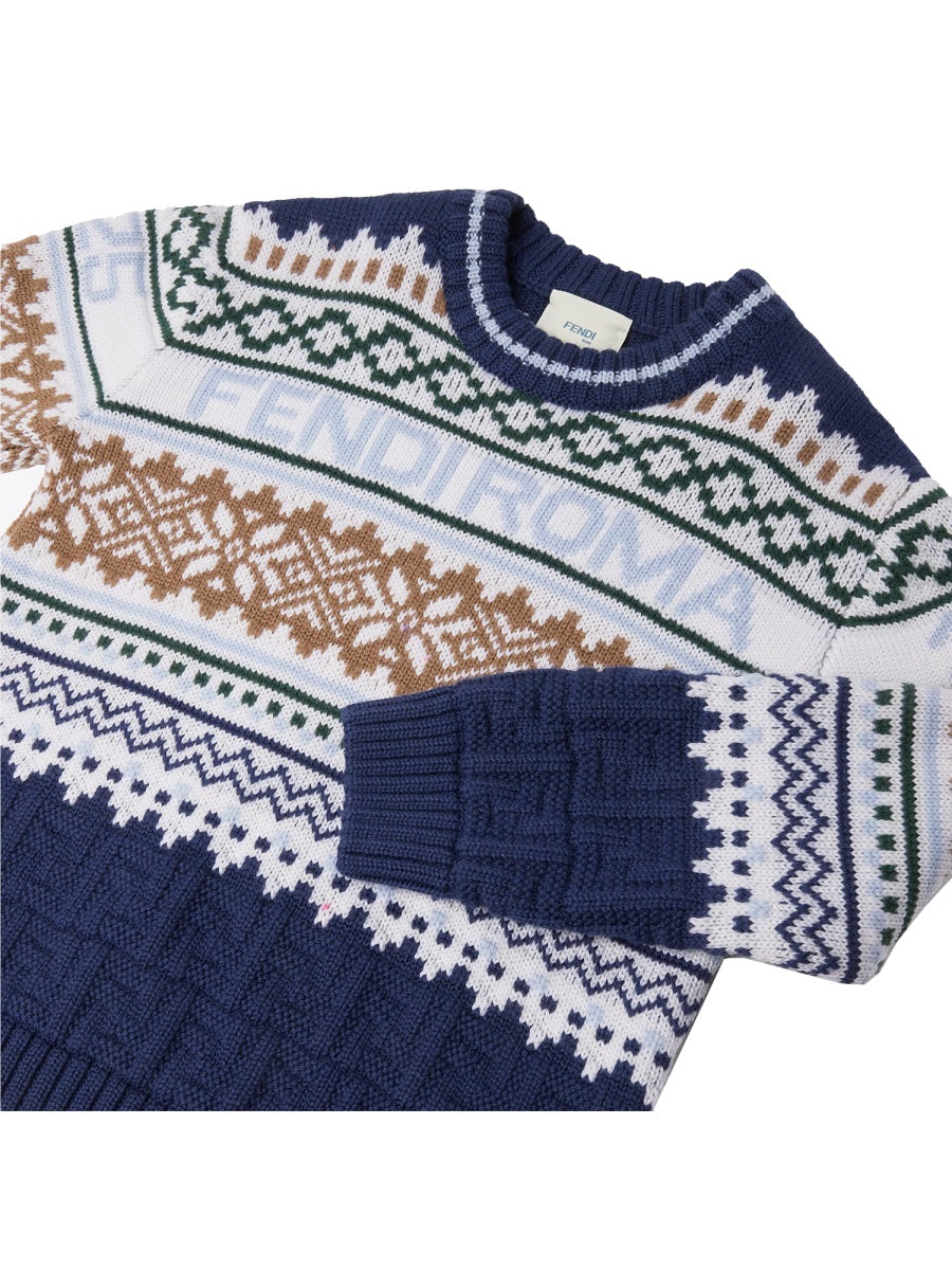 FENDI Mini Norwegian Choker for Girls