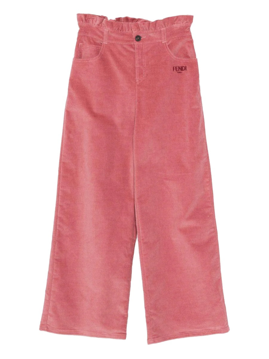 FENDI Corduroy Mini Pants for Girls