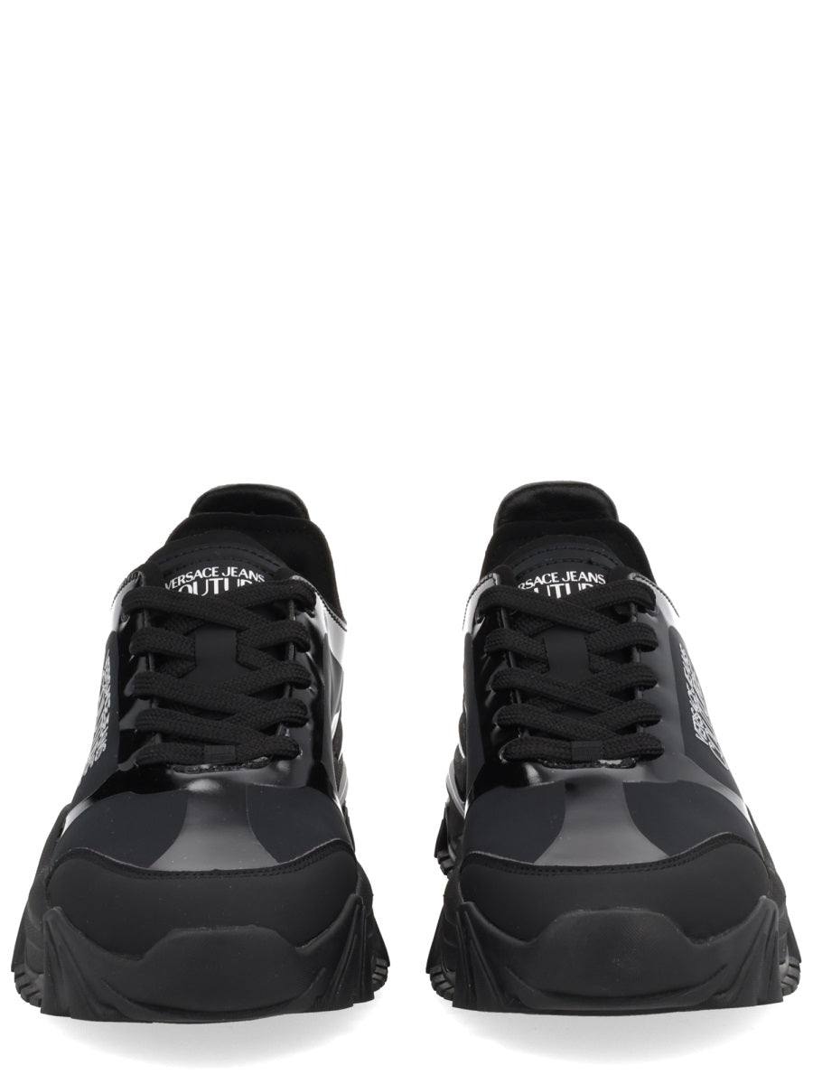VERSACE JEANS COUTURE Luxury Cotton Sneakers for Men - FW25 Collection