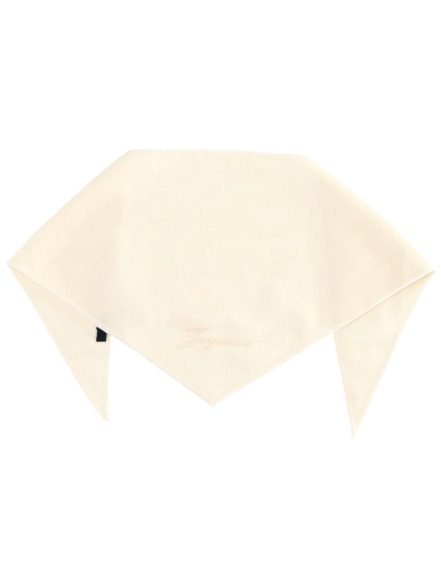 JACQUEMUS Cashmere Scarf - Women's Mini Accessory for Fall 2025