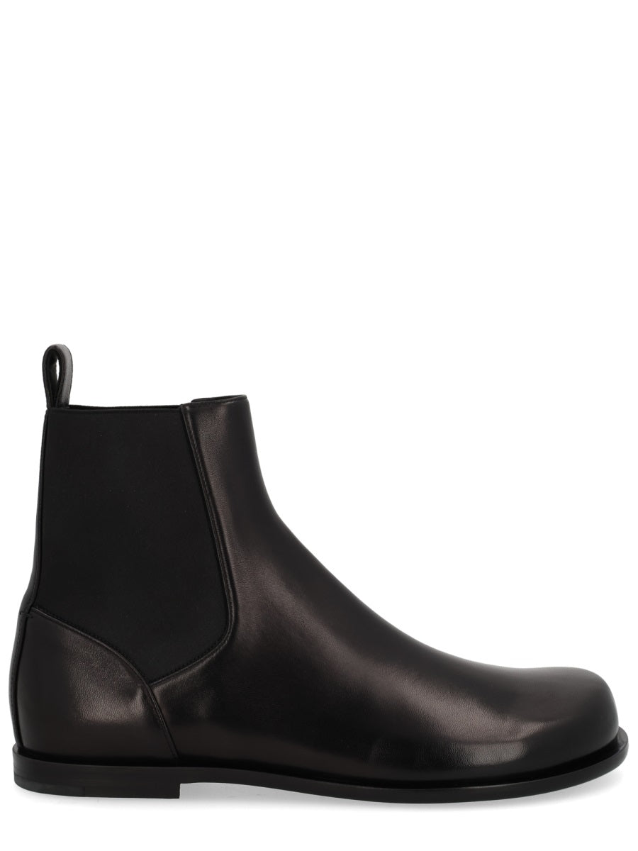FENDI Elegant Leather Boots for Men - FW25 Collection