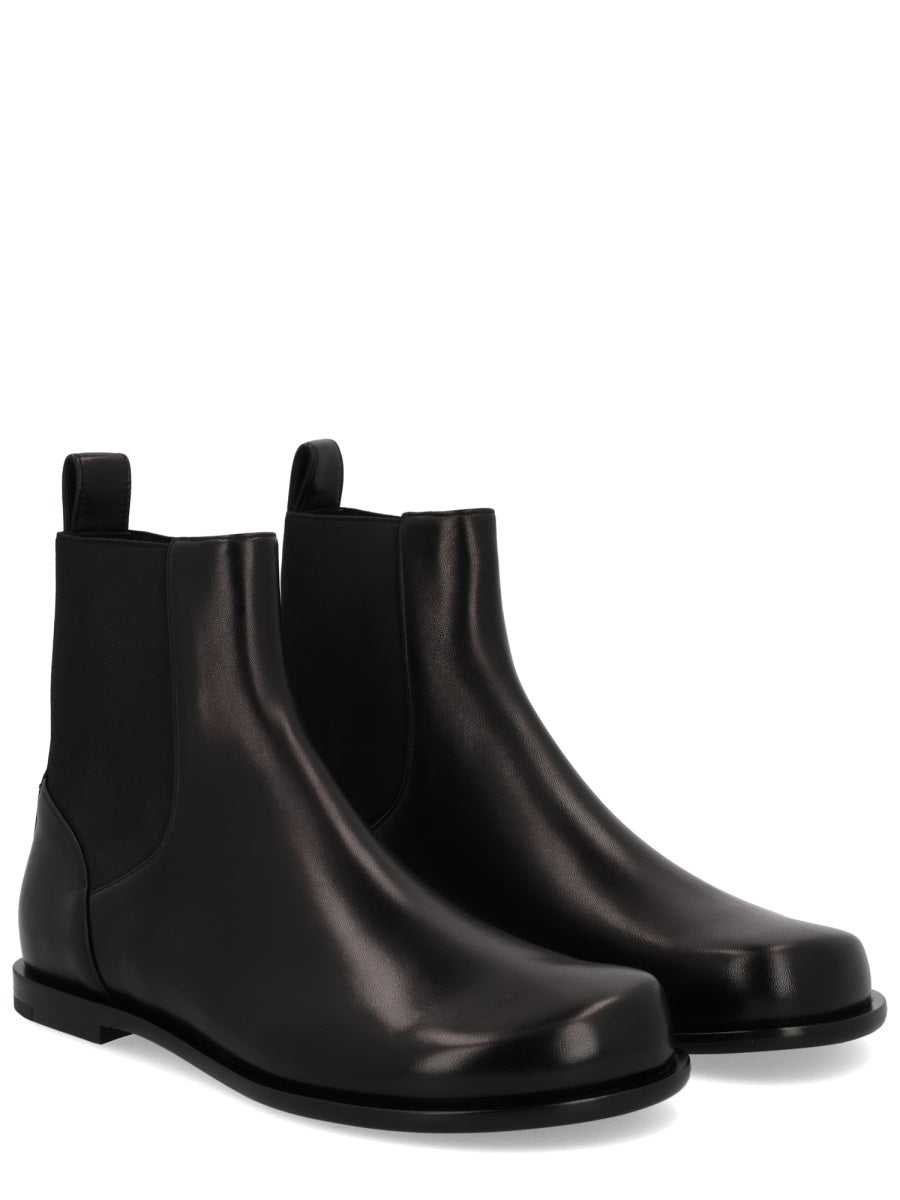 FENDI Elegant Leather Boots for Men - FW25 Collection