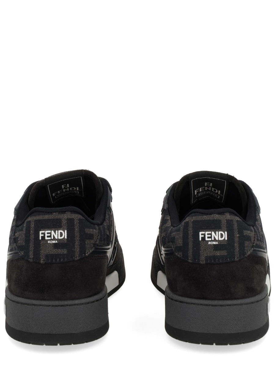 FENDI Men's Premium Leather Sneakers