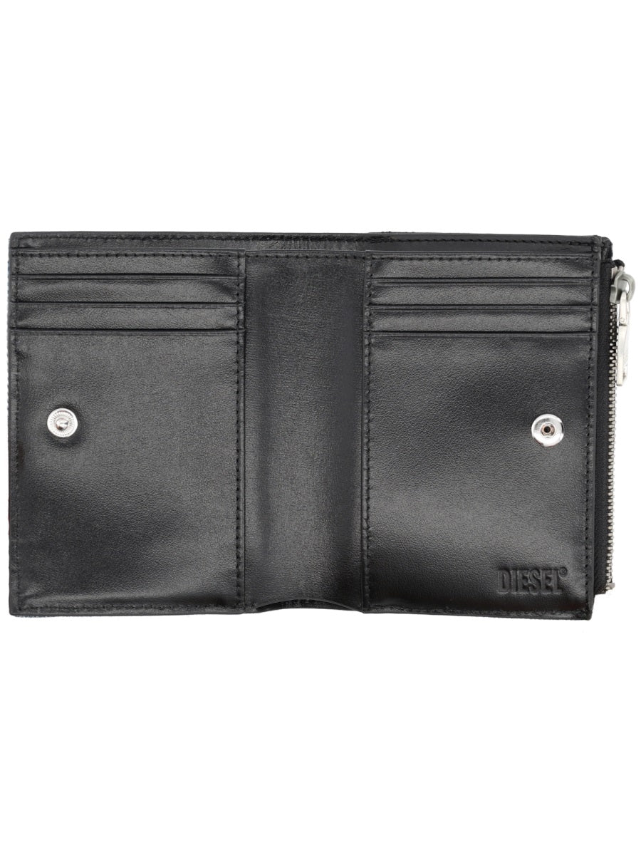 DIESEL Cotton Wallet - Women’s Denim Mini