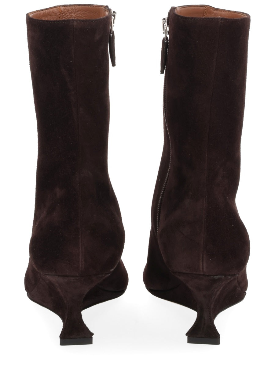 PARIS TEXAS Chic Western Style Ankle Boots