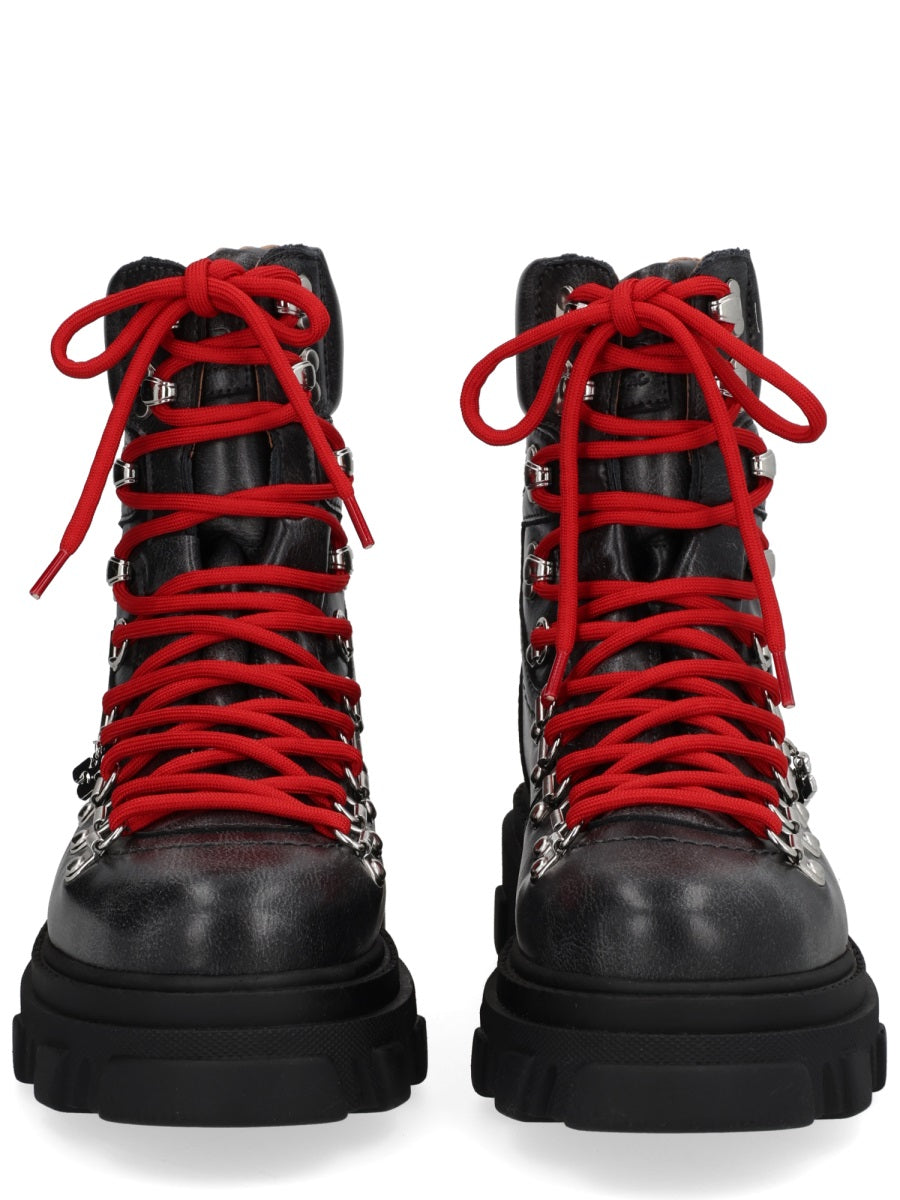 GANNI Eco-Friendly Hiking Boot for Women - FW25