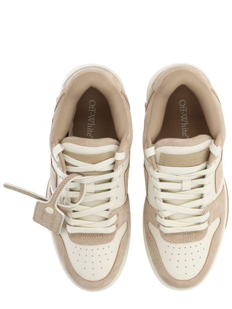 OFF-WHITE Recycled Leather and Rubber Sneakers for Women