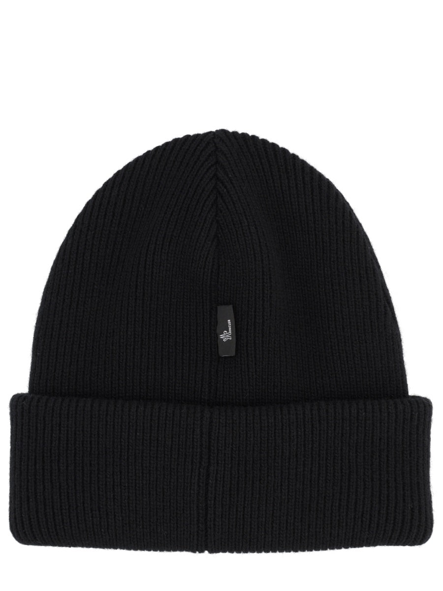 MONCLER GRENOBLE Wool Cap for Men - FW25 Collection