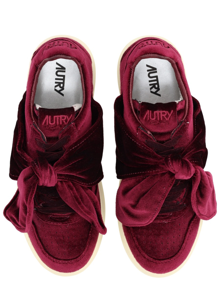 AUTRY Velvet Sneakers for Women - FW25 Edition