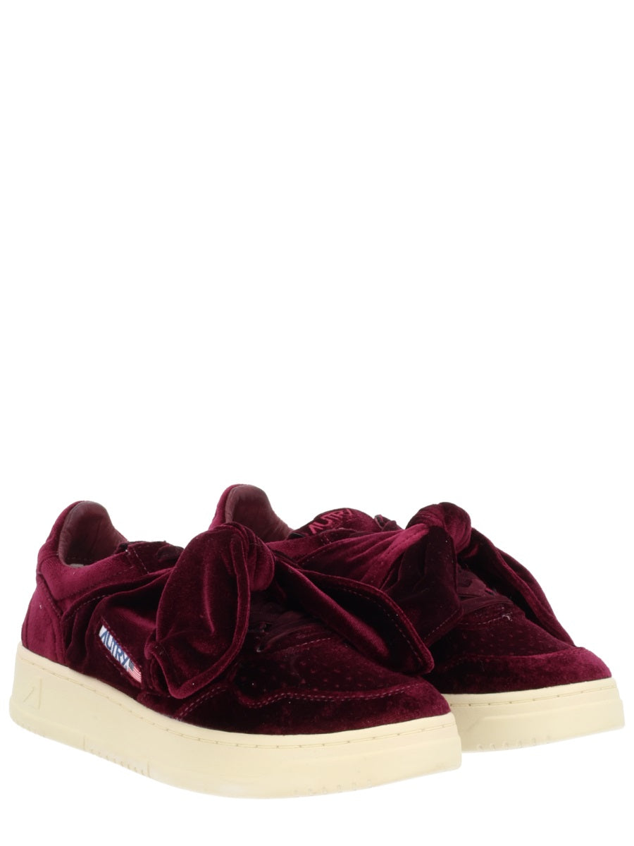 AUTRY Velvet Sneakers for Women - FW25 Edition