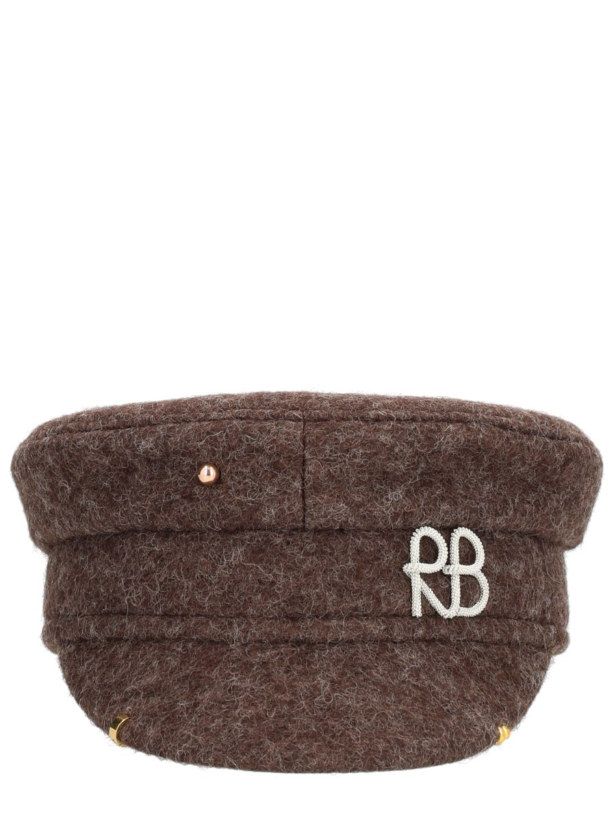 RUSLAN BAGINSKIY Mini Elegant Hat for Women - FW25