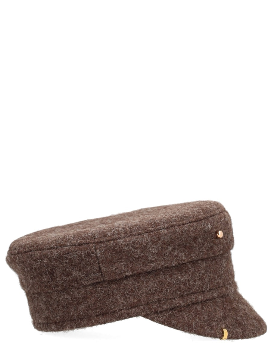 RUSLAN BAGINSKIY Mini Elegant Hat for Women - FW25