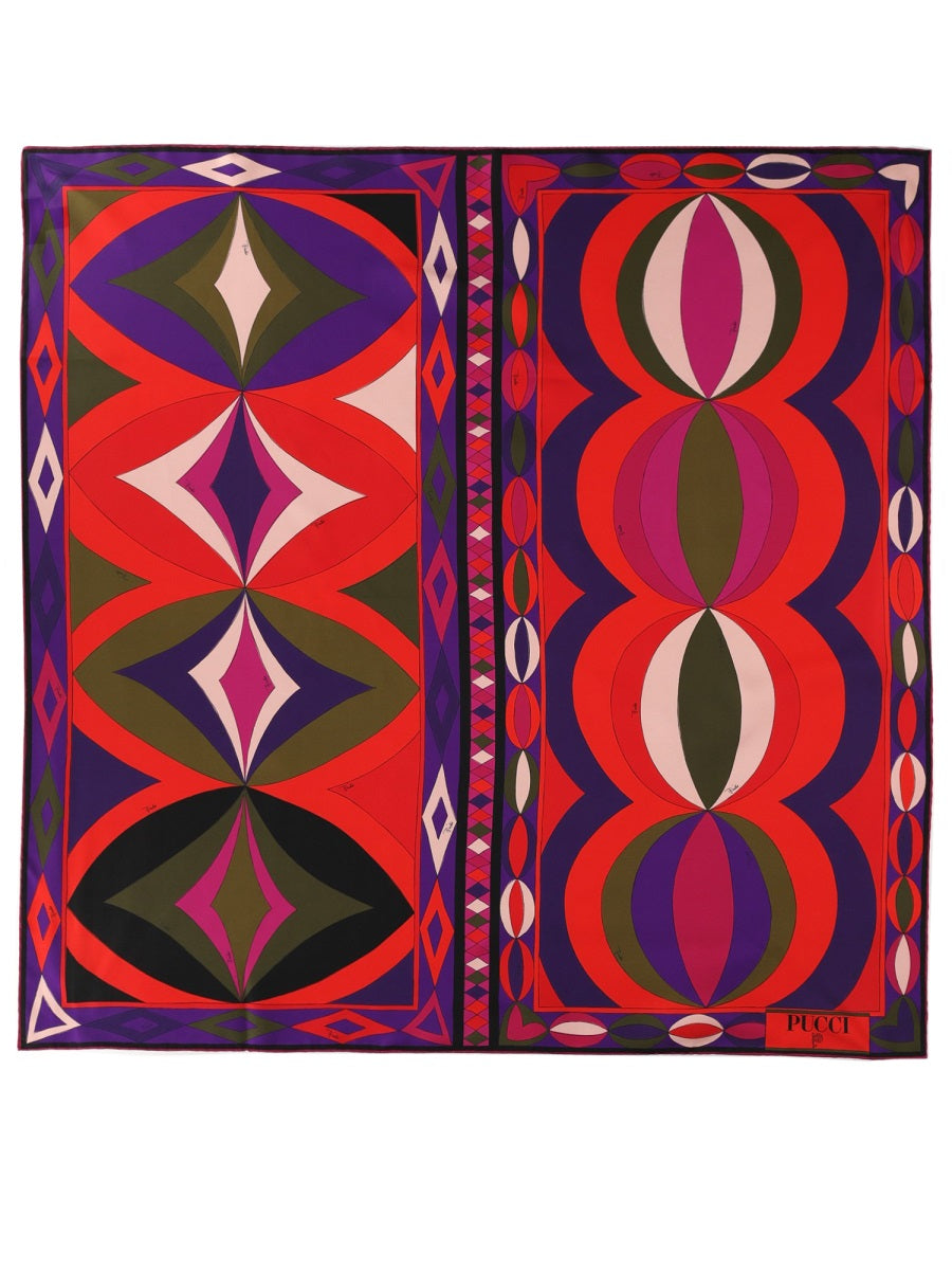 PUCCI Elegant Silk Foulard for Women - FW25 Collection