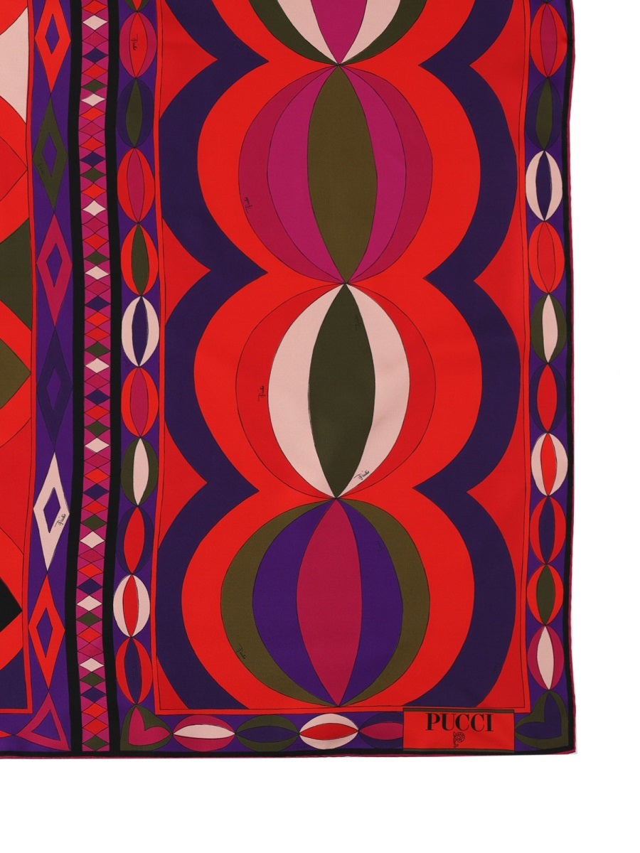 PUCCI Elegant Silk Foulard for Women - FW25 Collection