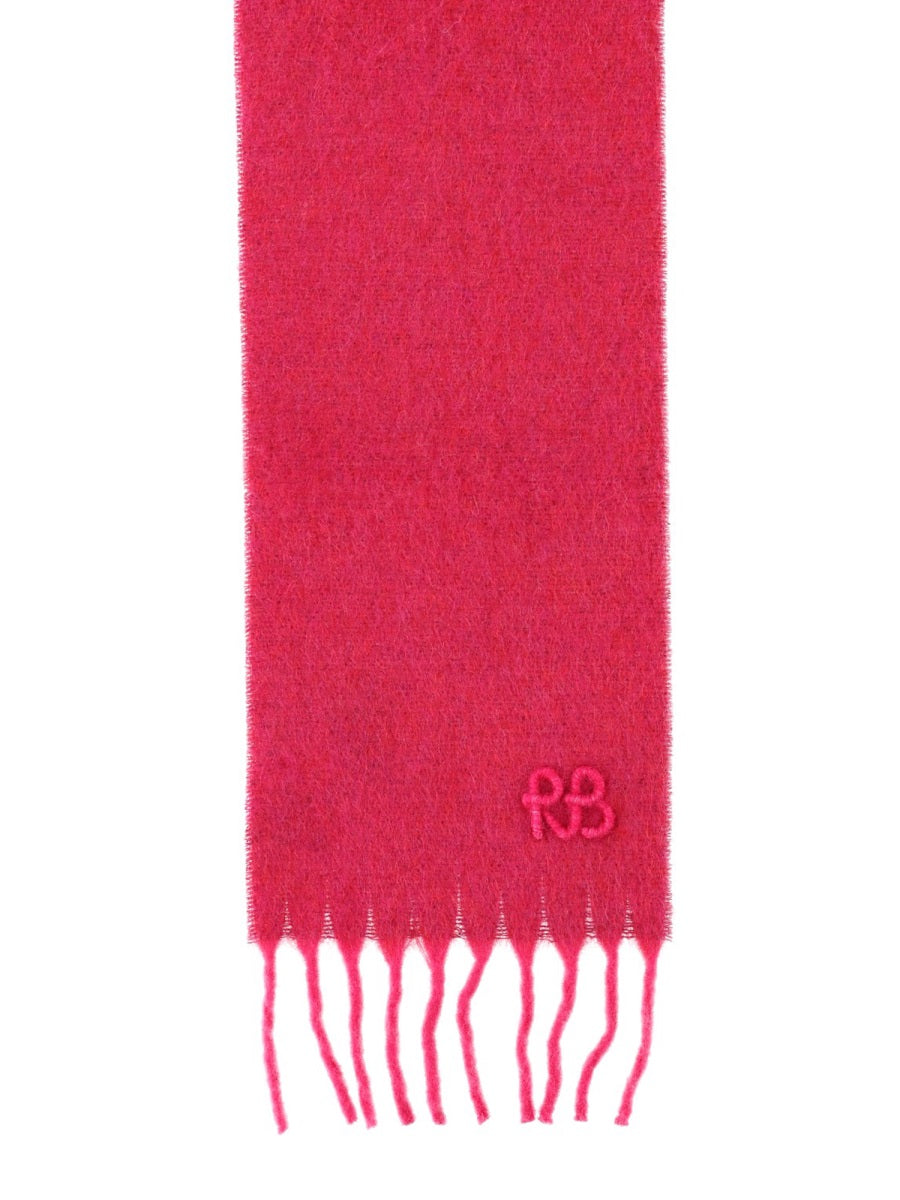 RUSLAN BAGINSKIY Elegant Fuchsia Scarf