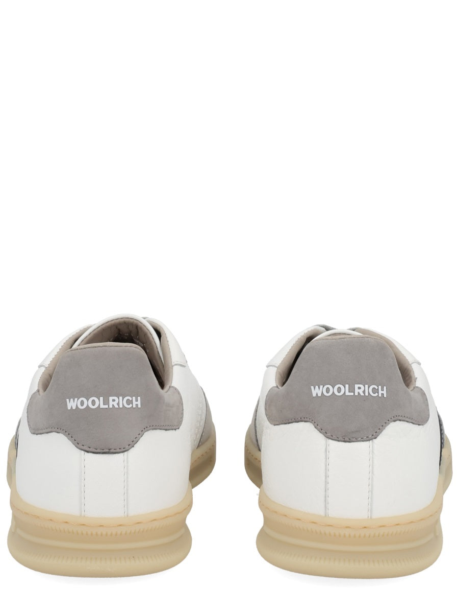 WOOLRICH Men's Premium Leather Sneakers