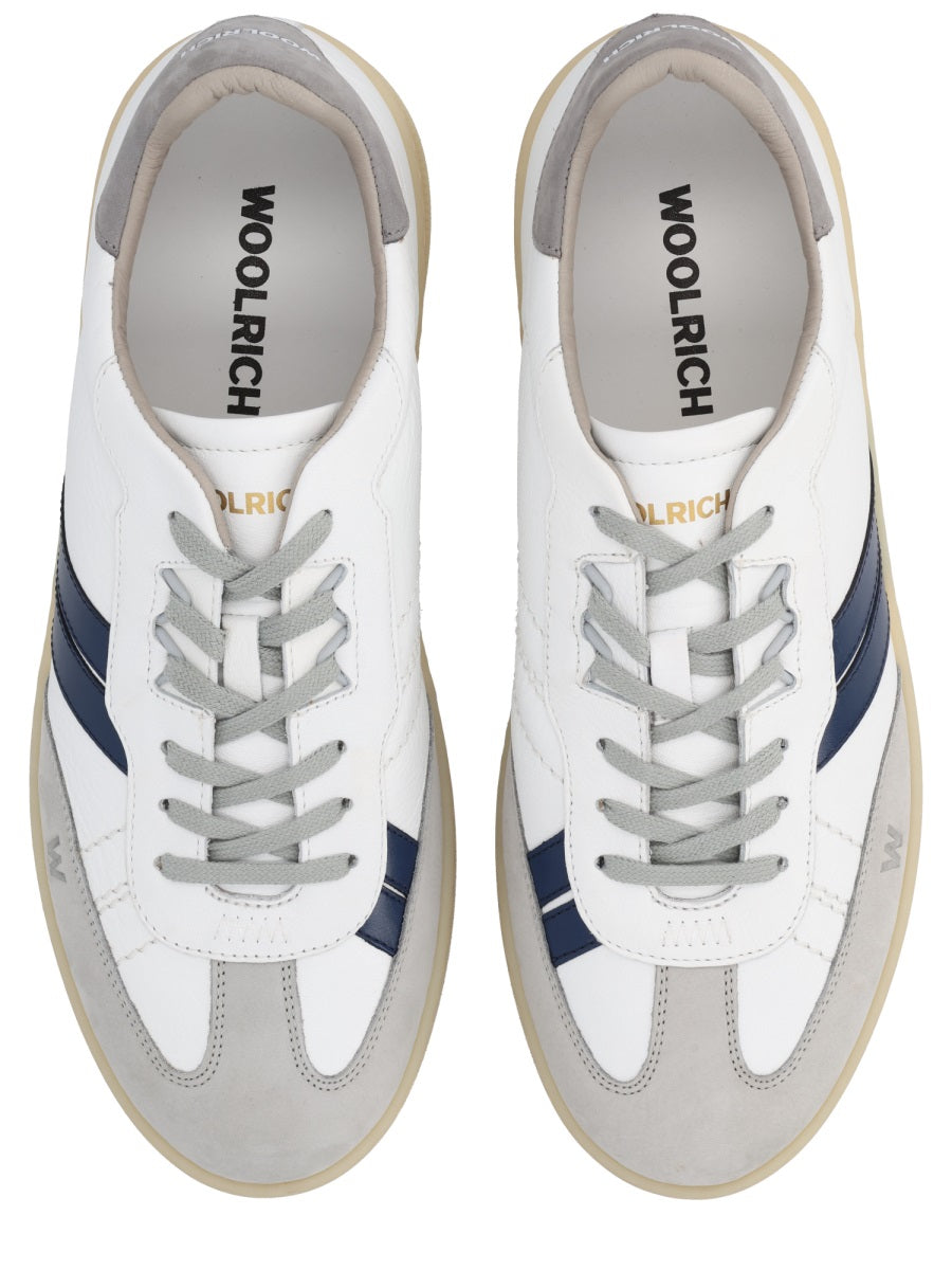 WOOLRICH Men's Premium Leather Sneakers