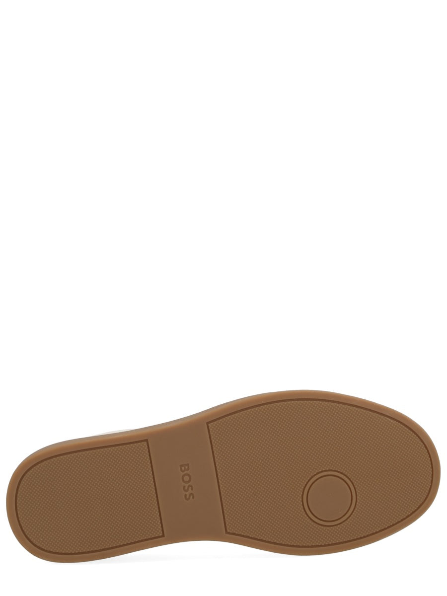 BOSS Men's Premium Leather Sneakers